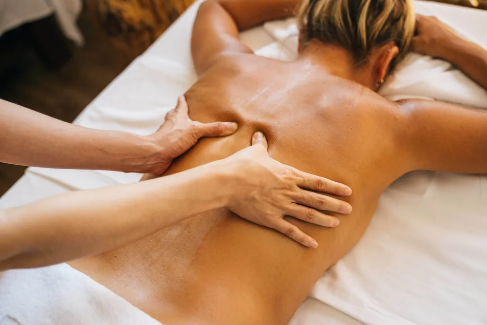 Deep tissue massage treatment