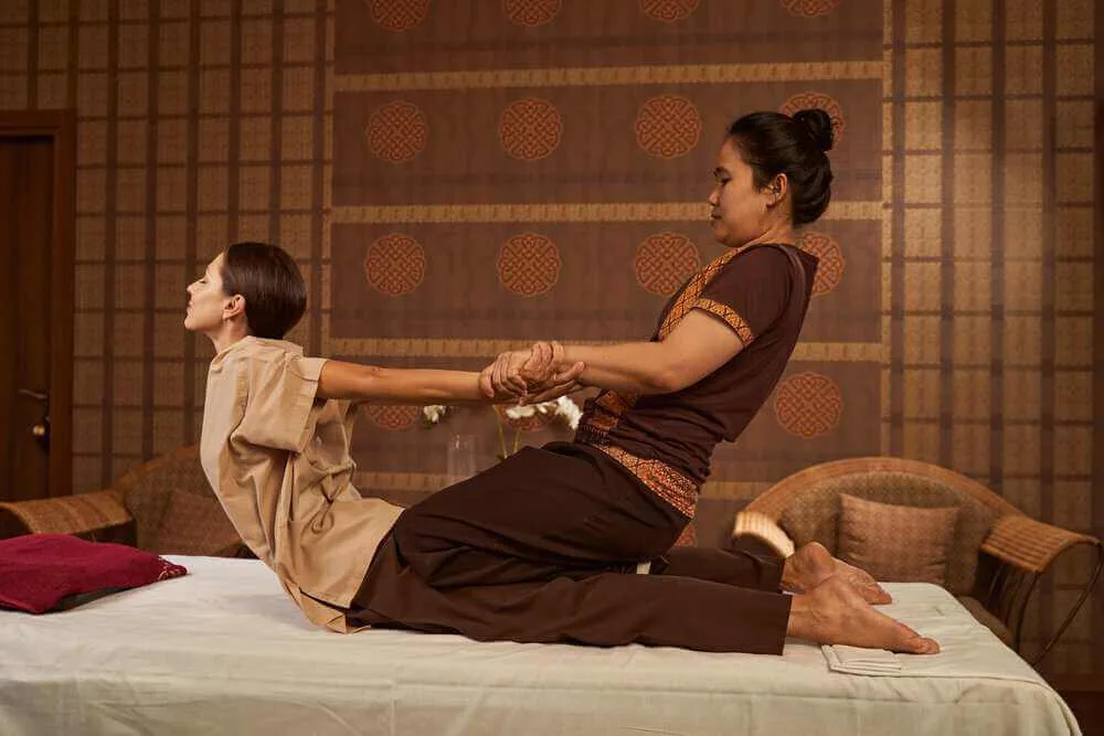 Thai massage treatment